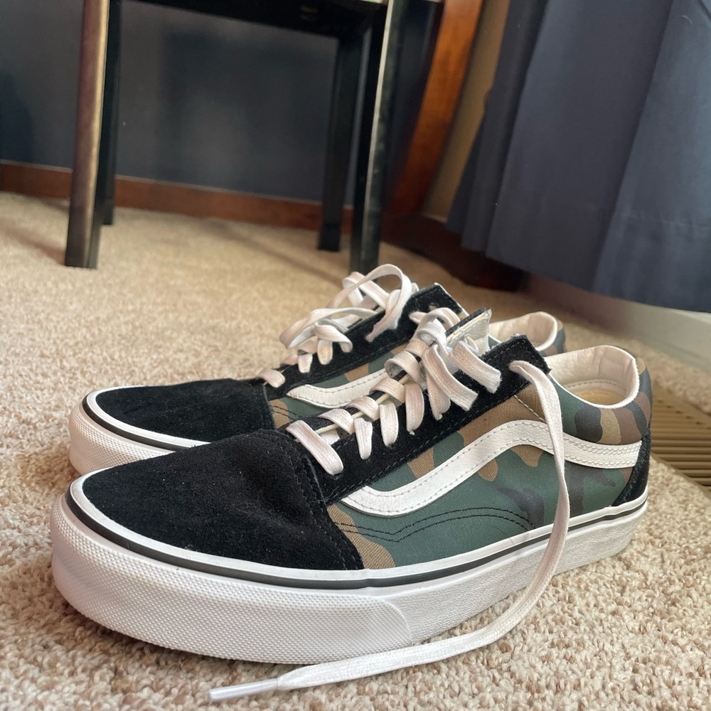Vans mens 8 womens 9.5
